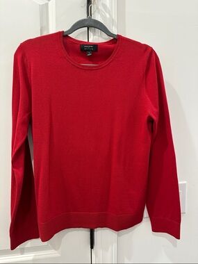 Banana Republic Red Crewneck Sweater